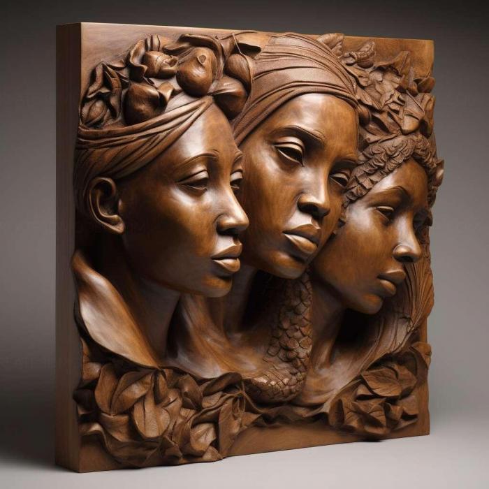 نموذج ثلاثي الأبعاد لآلة CNC 3D Art 